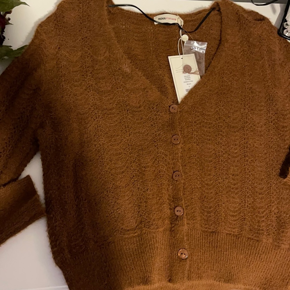 Sweater cardigan